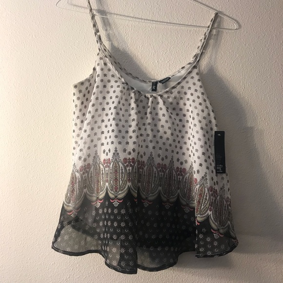 Boho Chiffon Tank - Picture 8 of 8